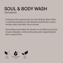 Load image into Gallery viewer, Soul &amp; Body Wash